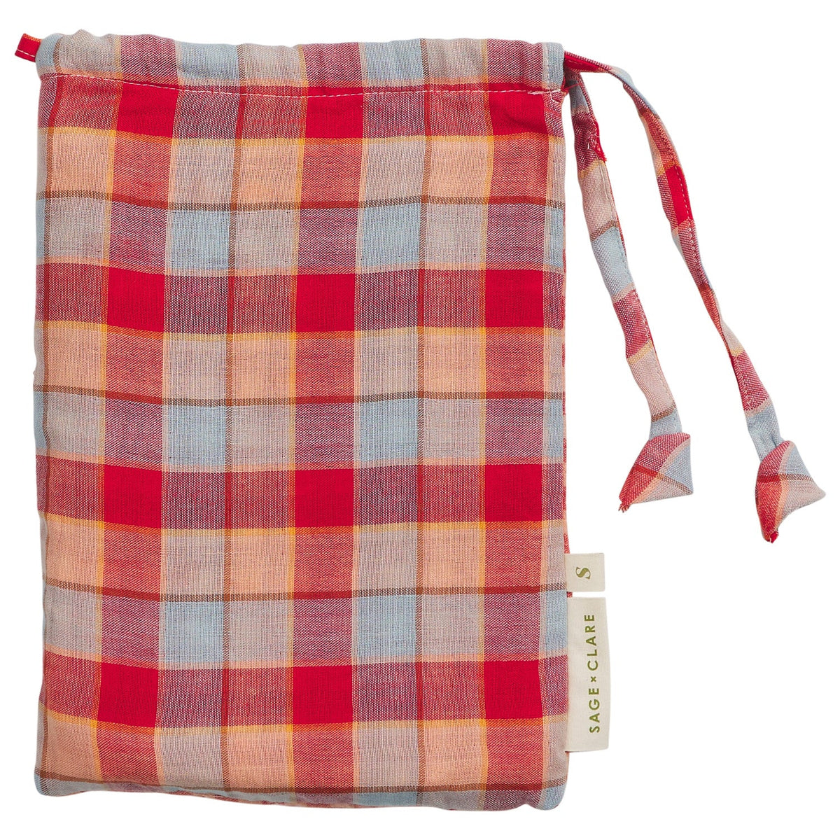 Sage X Clare - Otis Cotton Pillowcase Set - Poppy
