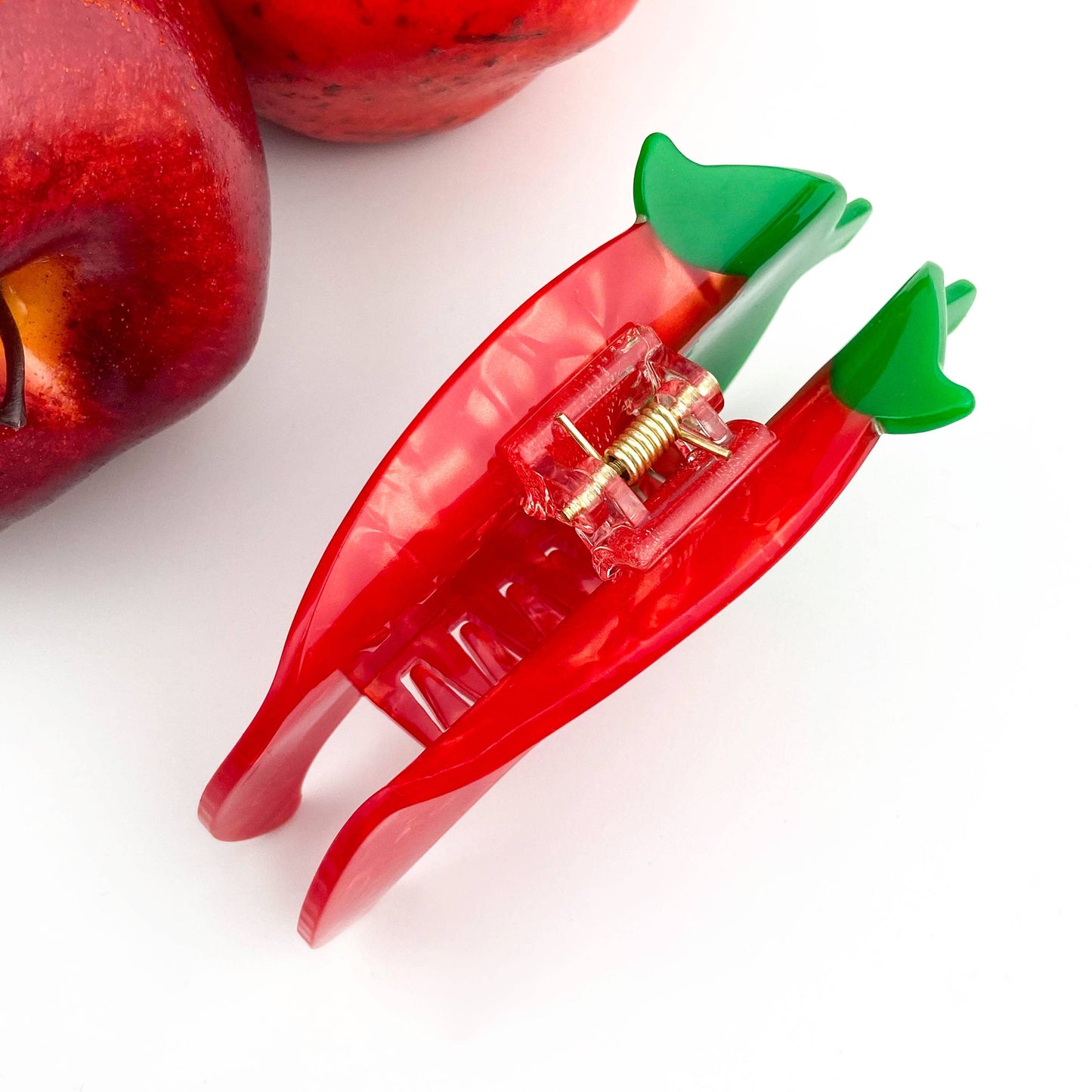 Diva - Red Chili Pepper Hair Claw Clip