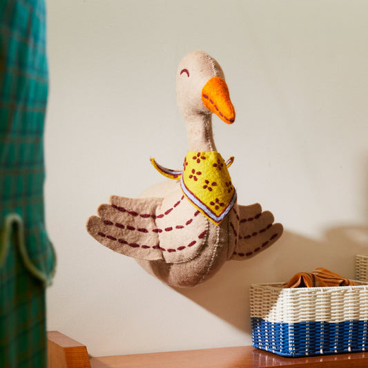 Sage X Clare - Tomi Felt Duck Wall Art