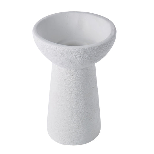 Fluted Concrete Vessel