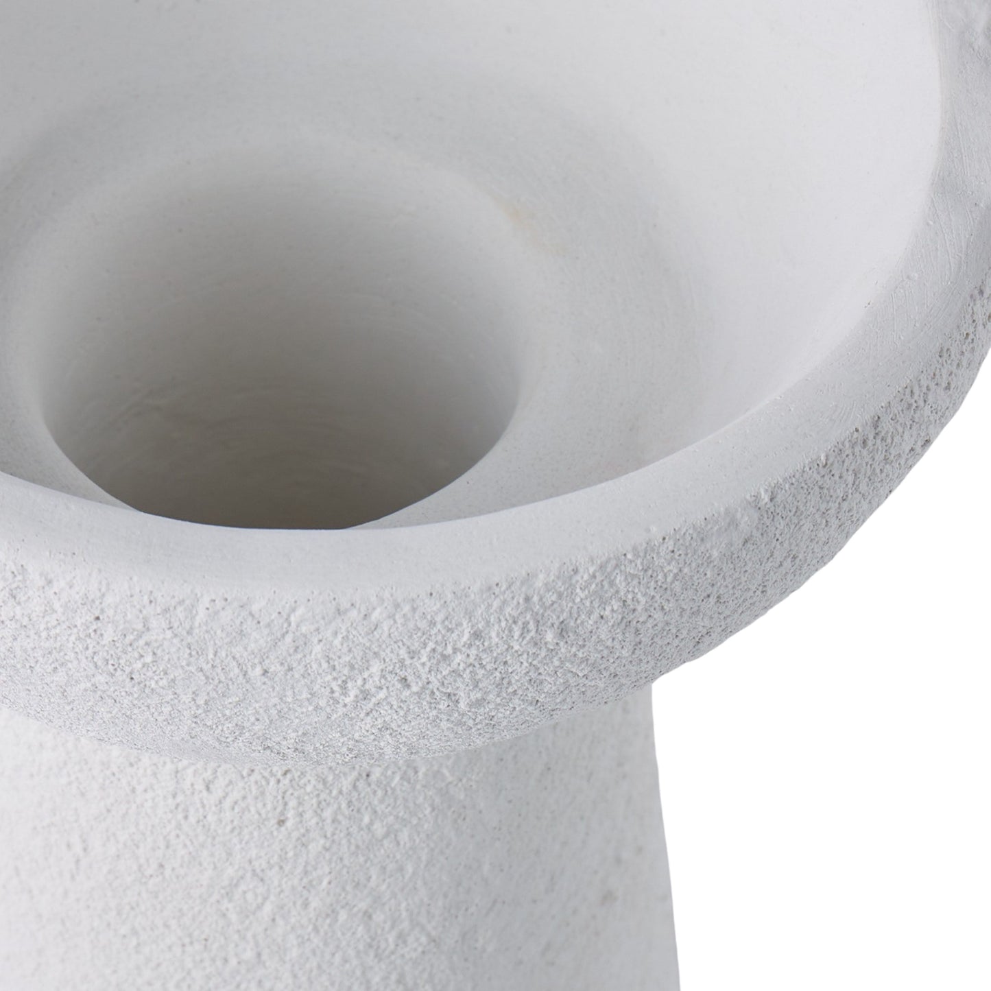 Fluted Concrete Vessel