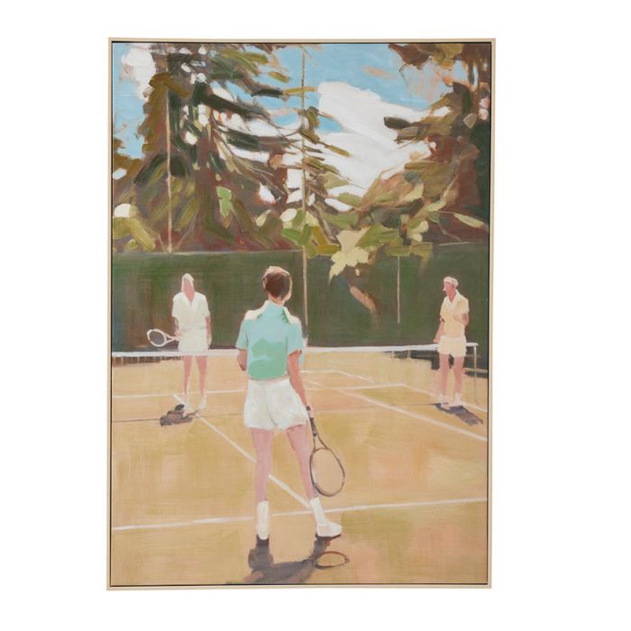 CTC - Doubles - Framed Oil Painting
