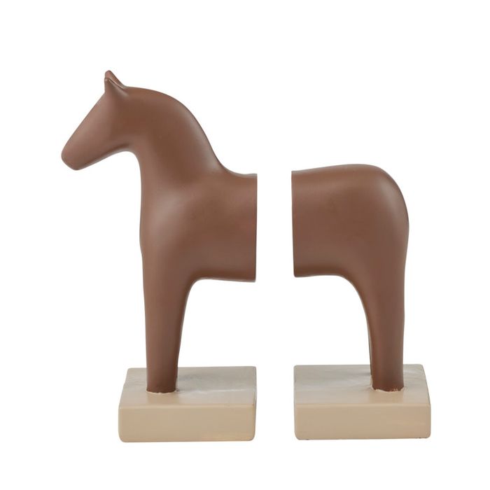 CTC - Flicker Horse S/2 Resin Bookends