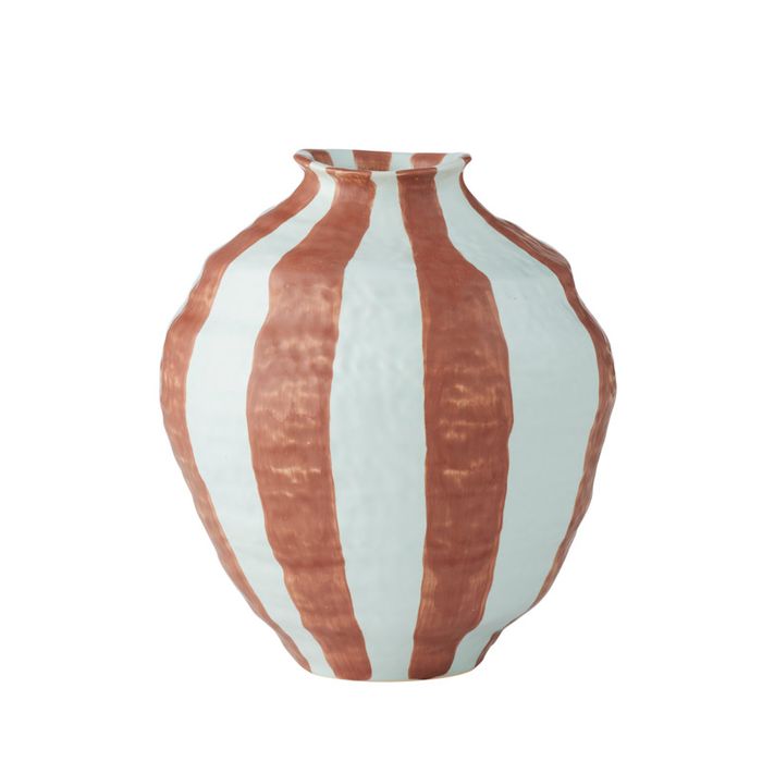 CTC - Ligne Ceramic Vase - Mint/Rust