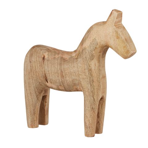 CTC - Rancho Wood Horse Sculptures - 2 Sizes