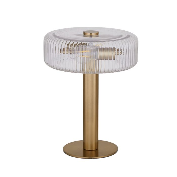 CTC - Deluca Metal/Glass Lamp