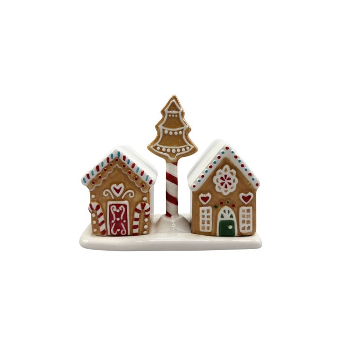 CTC - Gingerbread House - Salt + Pepper Set