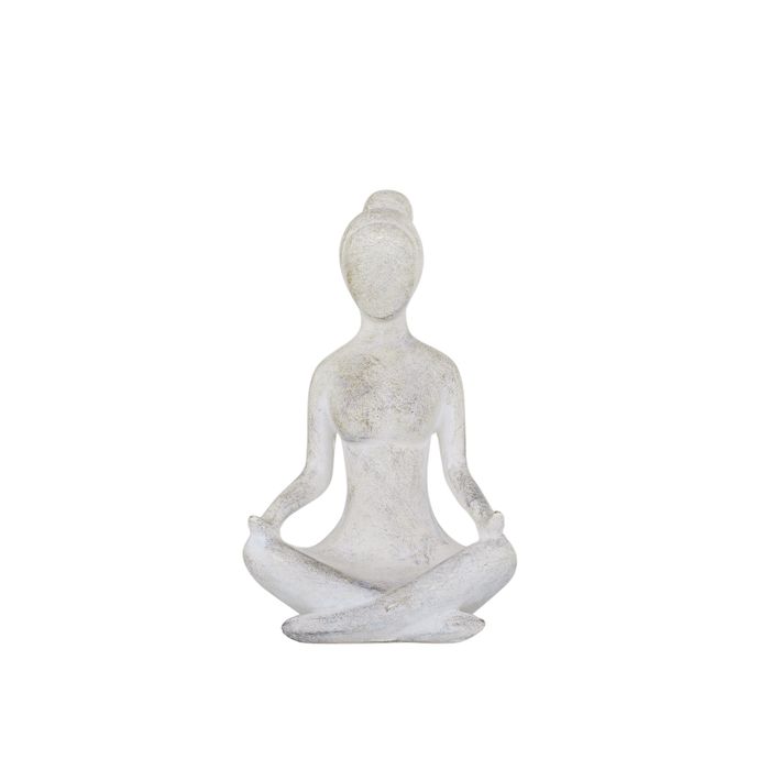 CTC - Yogi Lady Sculpture - Medium White