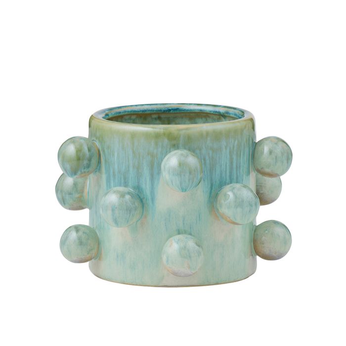 CTC - Pip Ceramic Pot - Blue/Green
