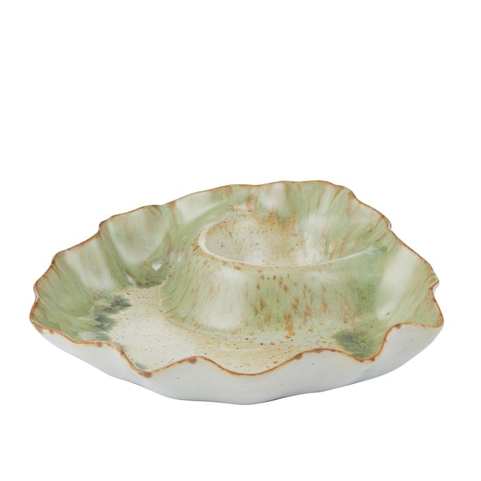 CTC - Ciotola Green Ceramic Divider Dish Range