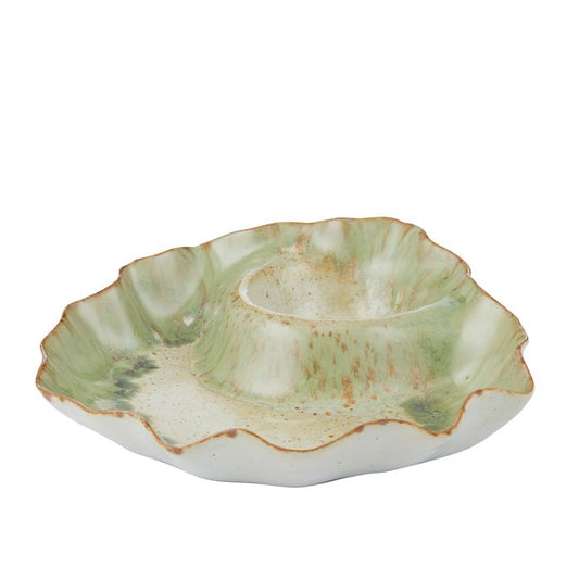 CTC - Ciotola Green Ceramic Divider Dish Range