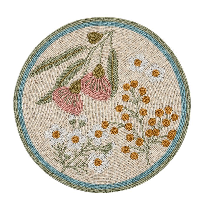CTC - Madge Wattle Beaded Placemat