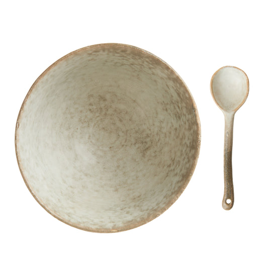 Grand Designs - Dusk Stoneware Tall Bowl