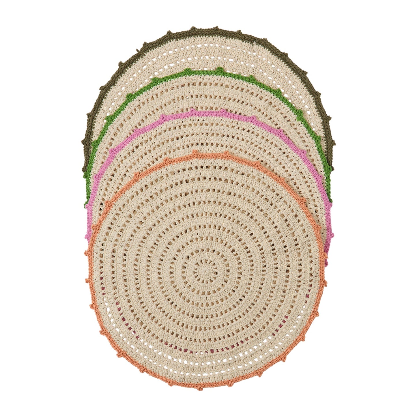 Sage X Clare - Alameda Crochet Placemats