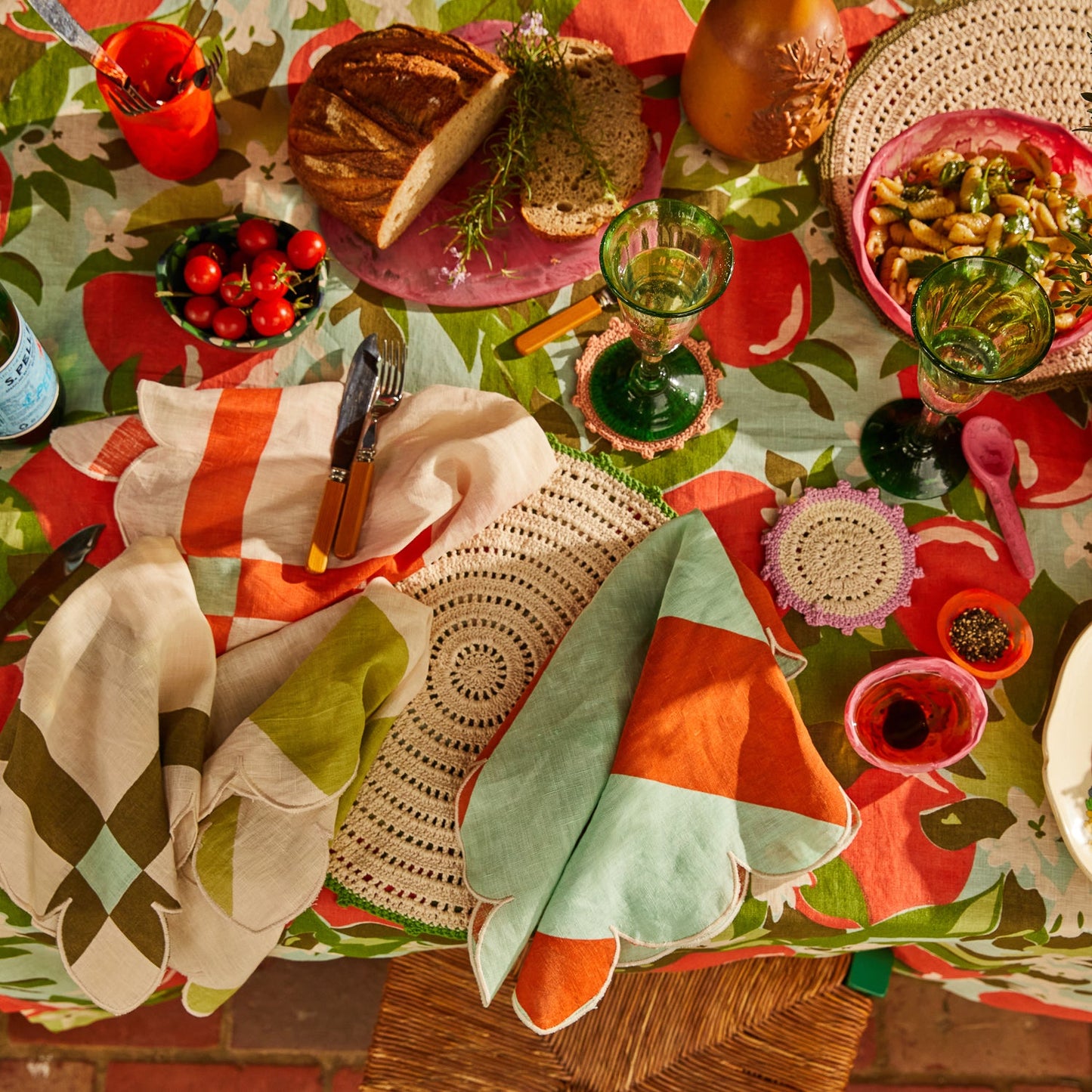 Sage X Clare - Alameda Crochet Placemats
