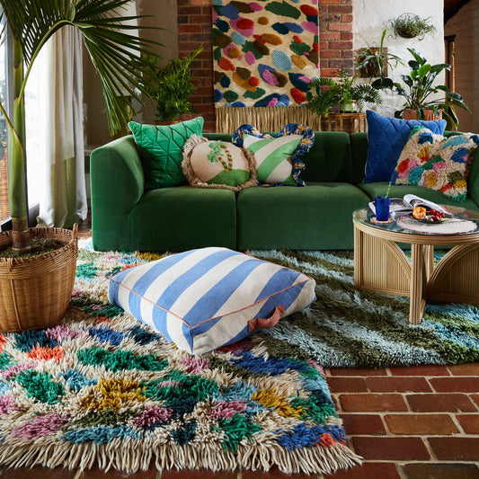 Sage X Clare - Palo Alto Floor Cushion - Freesia