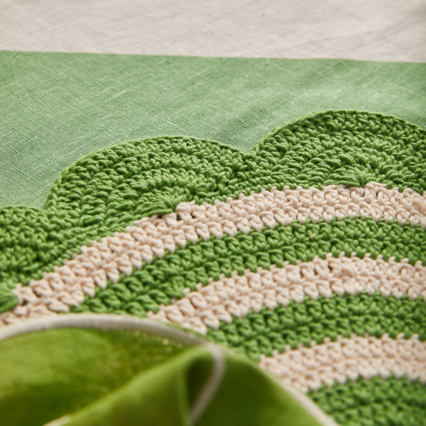 Sage X Clare - Foy Crochet Placemats - Perilla