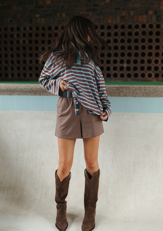 FAR MER By Whitney - Heartbreak Blues Jersey Polo