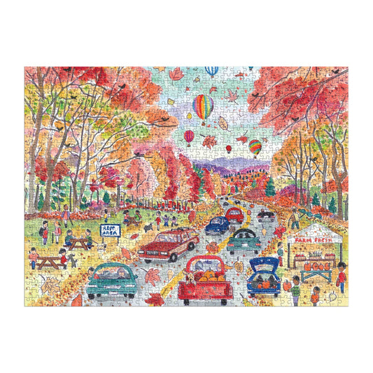 Michael Storrings - Leaf Peeping Puzzle - 1000pc