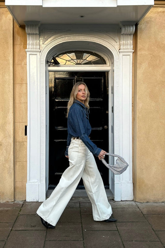 Seventy + Mochi - Mia Shirt - Idaho Vintage Denim