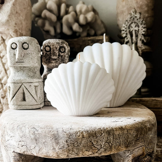 Bahamas Shell Candle