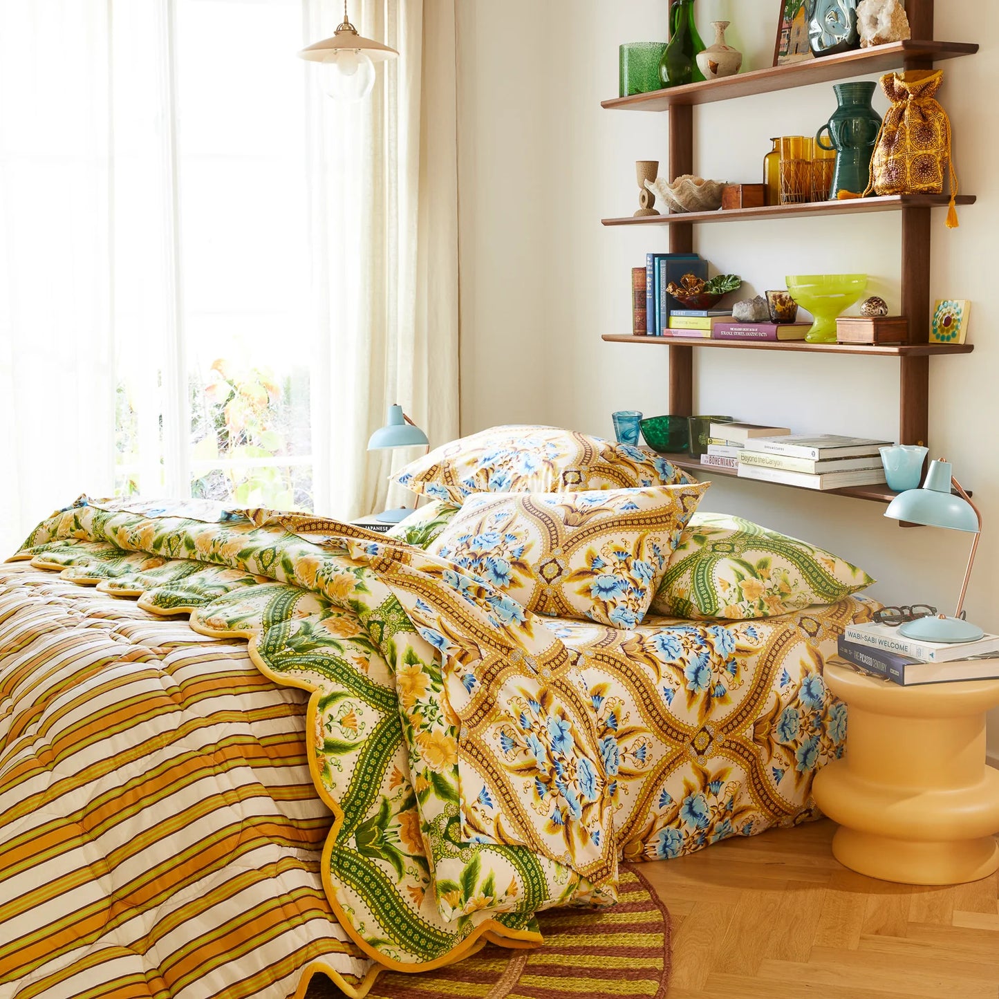 Sage X Clare - Margaret Cotton Pillowcase Set - Clay - Standard