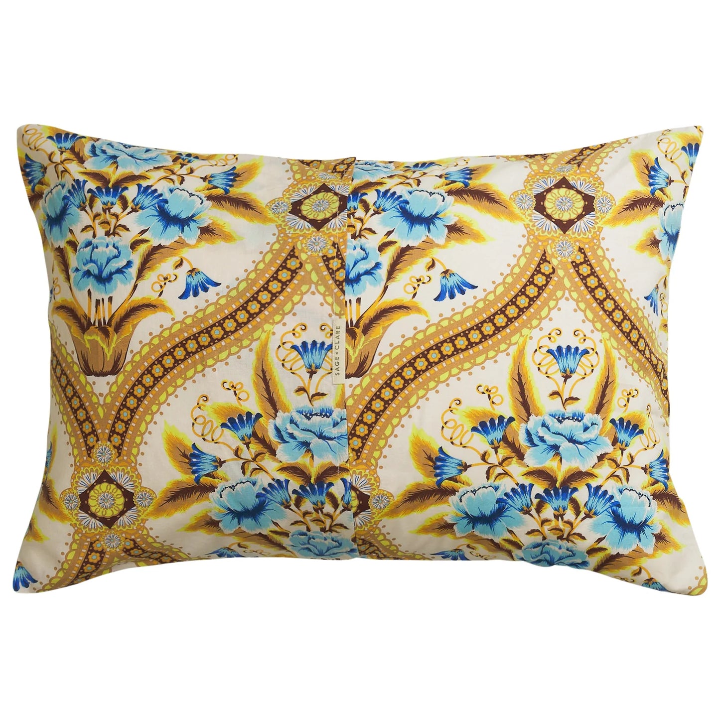 Sage X Clare - Margaret Cotton Pillowcase Set - Clay - Standard
