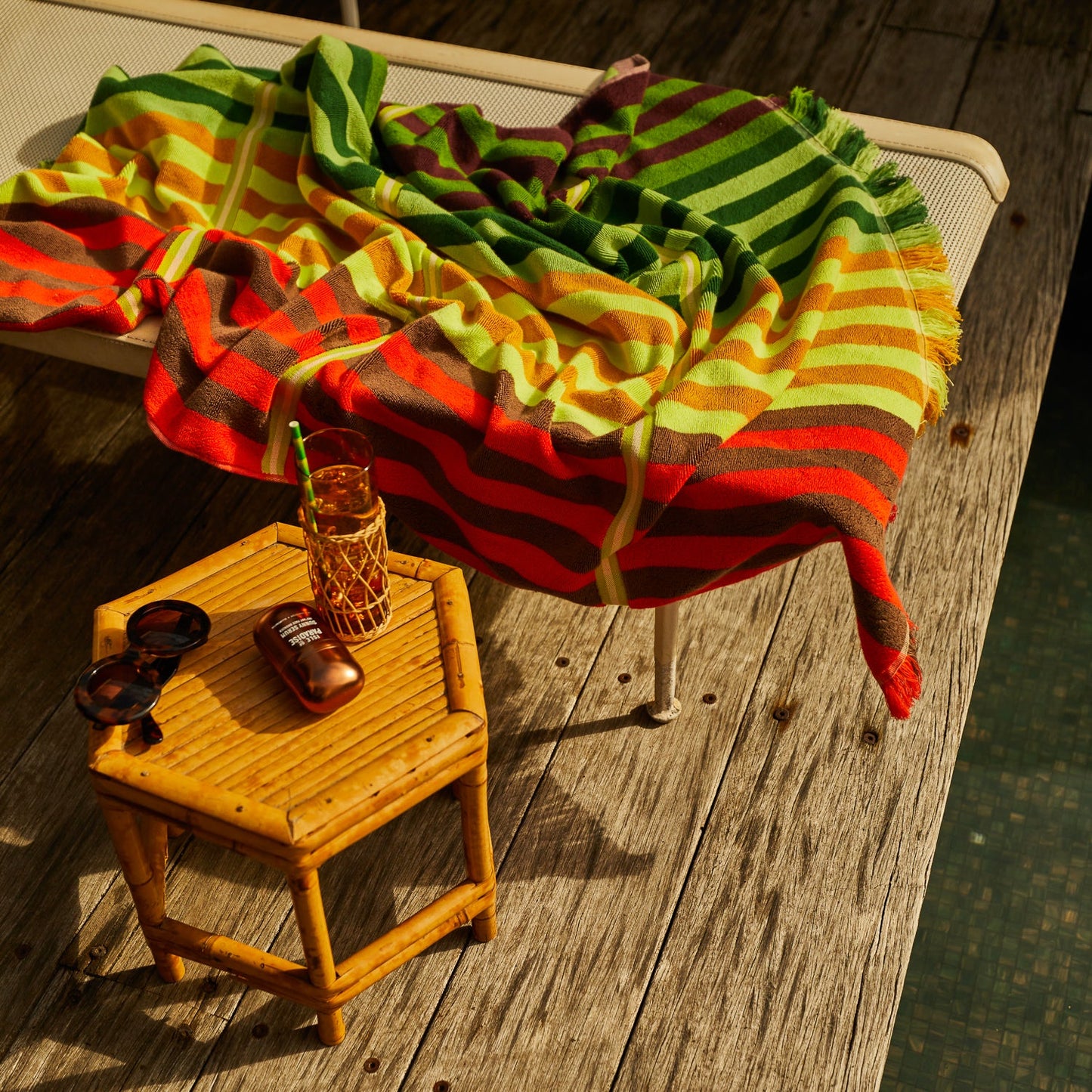 Sage X Clare - Chiara Bath Sheet - Zest