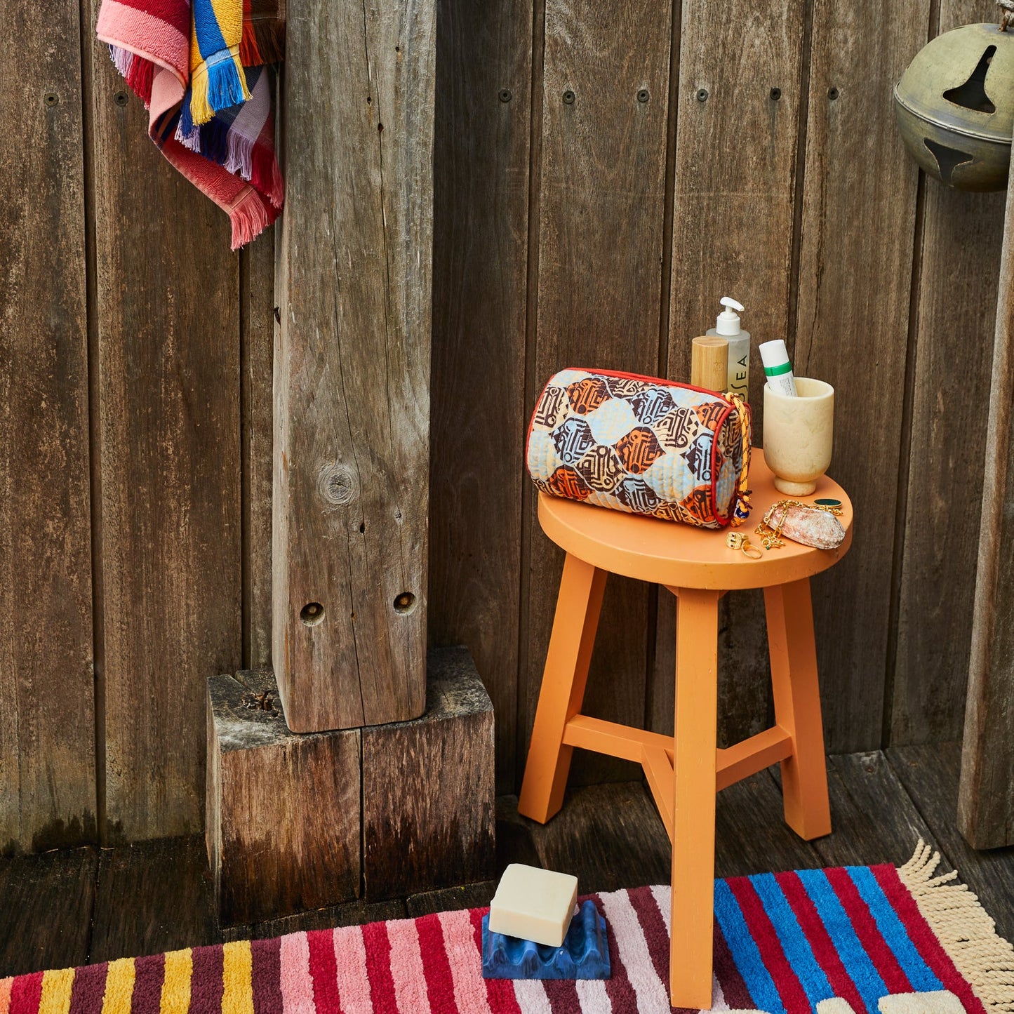 Sage X Clare - Koa Makeup Bag