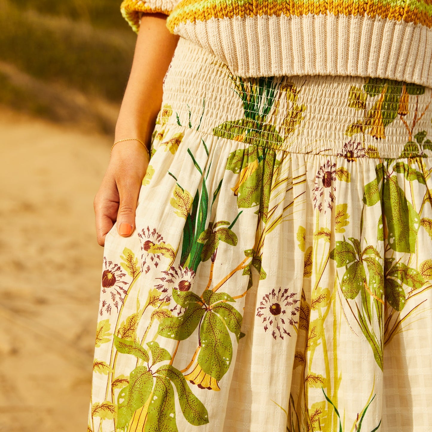 Sage X Clare - Malorie Maxi Skirt