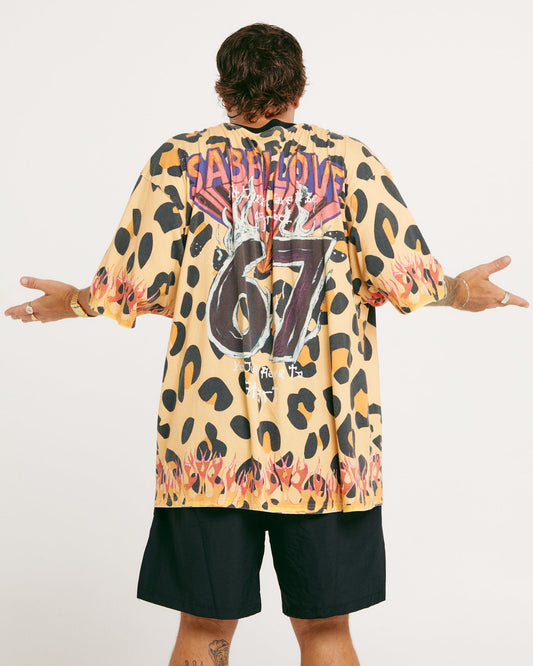Sabbi - The Very Oversized 67 Tee - Leopard - ETA 6/2/26