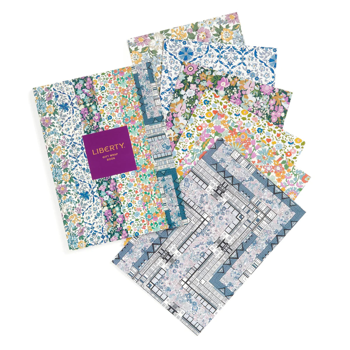 Gift Wrap Book - 12 Sheets
