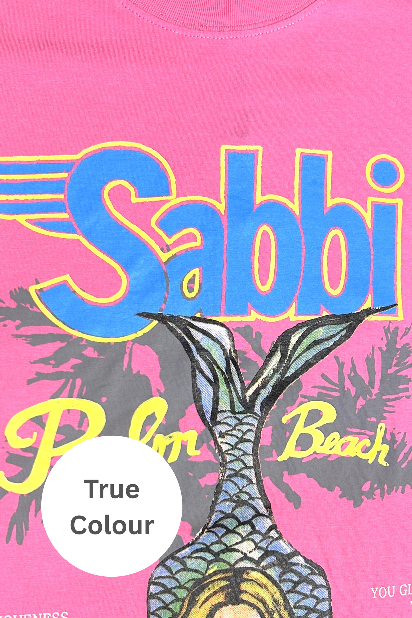 Sabbi - The Very Oversized - Life Is Short Tee - Pink - ETA 6/2/26