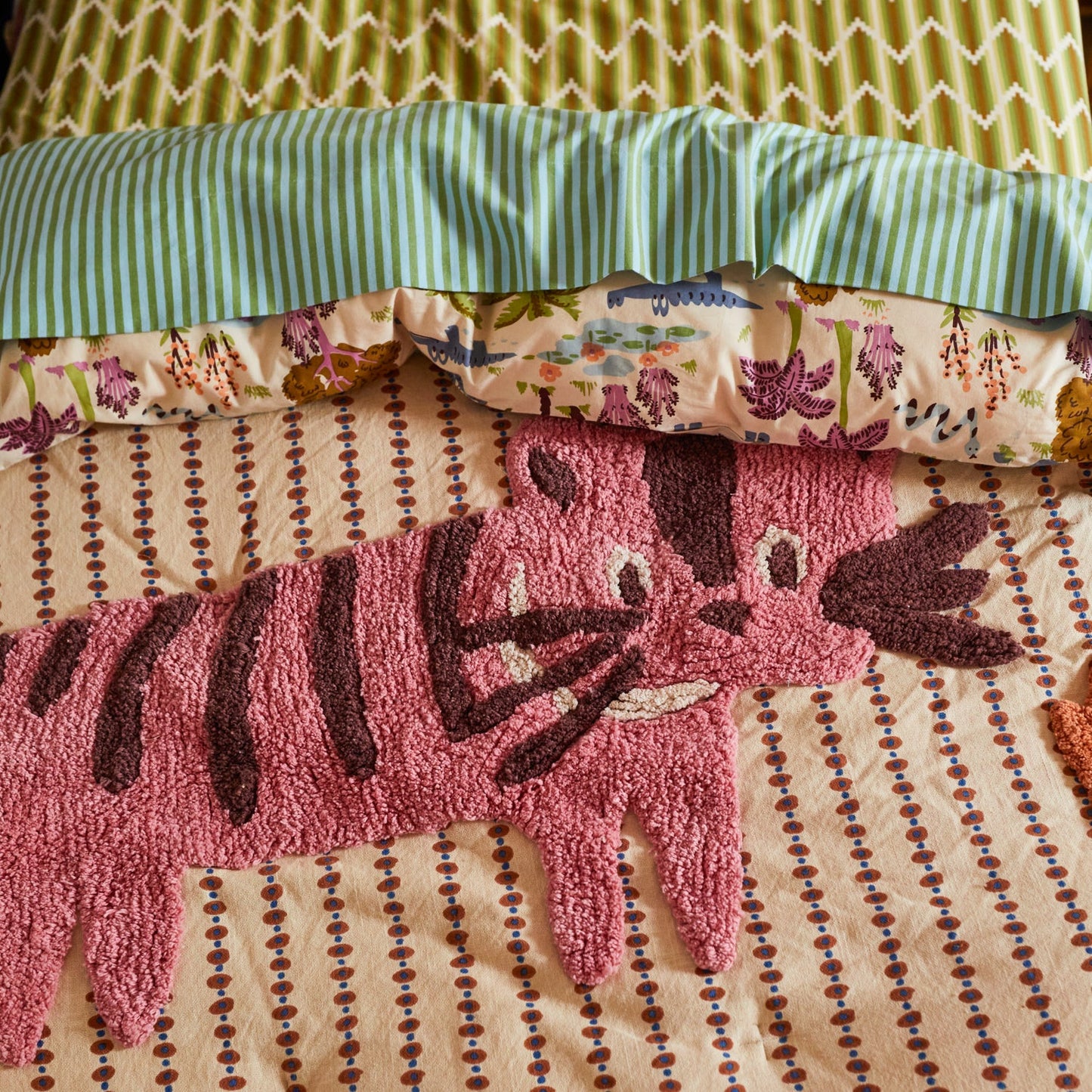 Sage X Clare - Jangala Tufted Bedcover