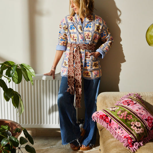 Sage x Clare - Neena Belt - Clove