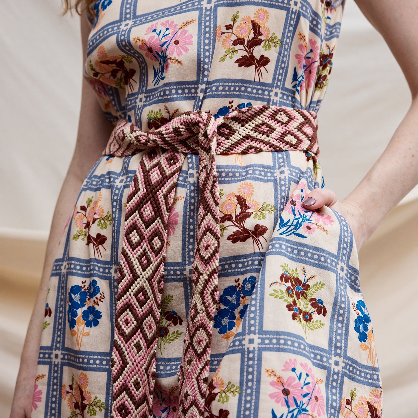 Sage x Clare - Neena Belt - Posy