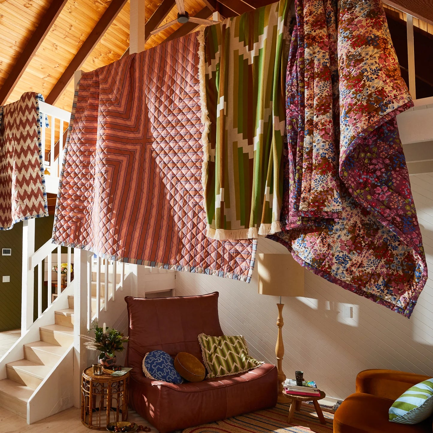 Sage X Clare - Nisha Knit Blanket - Reed