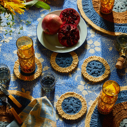 Sage X Clare - Jaya Coasters - Lapis