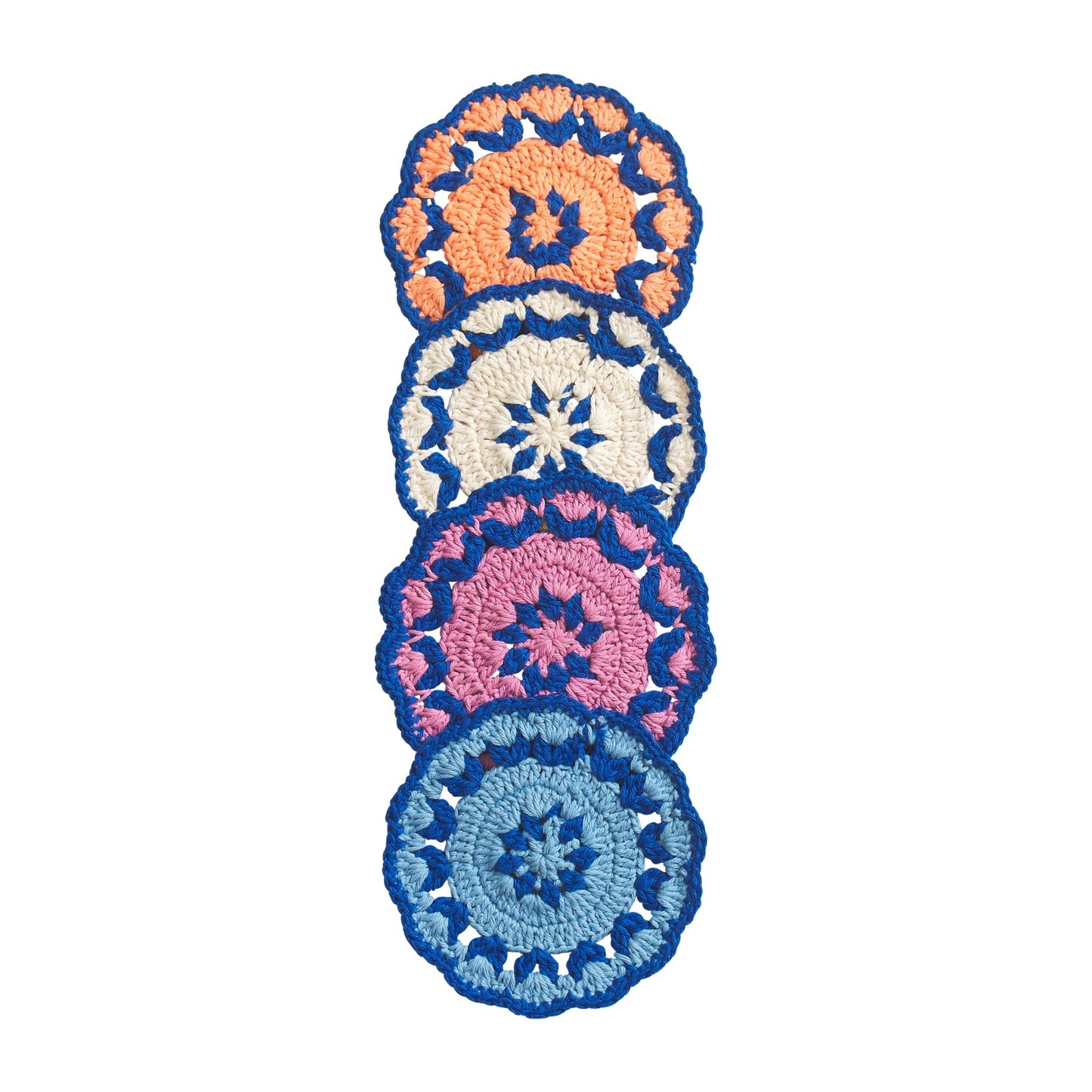 Sage X Clare - Aditi Crochet Coasters