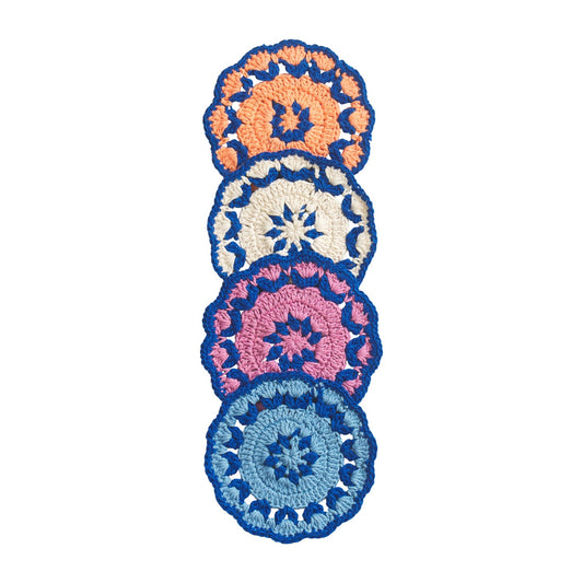 Sage X Clare - Aditi Crochet Coasters