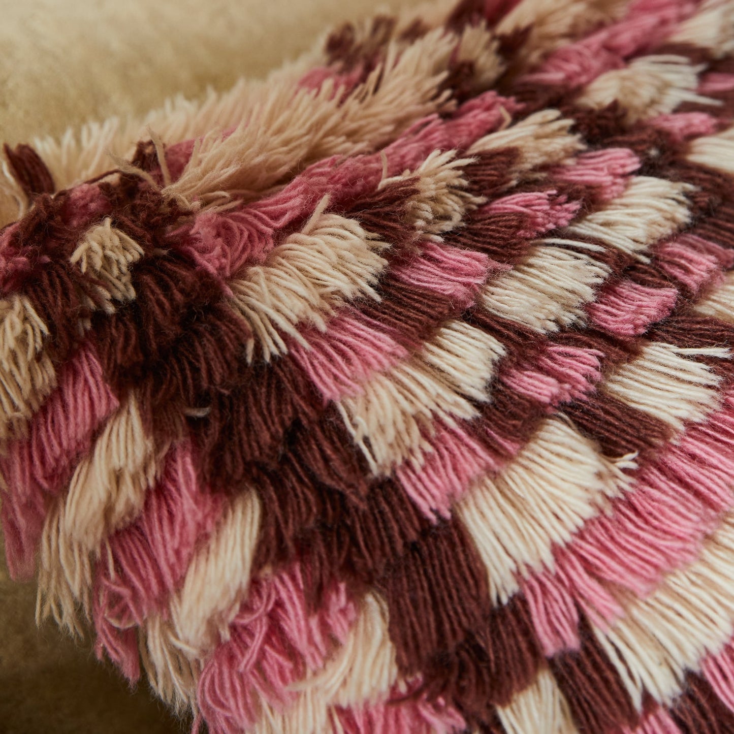 Sage X Clare - Saanvi Tufted Cushion - Desert