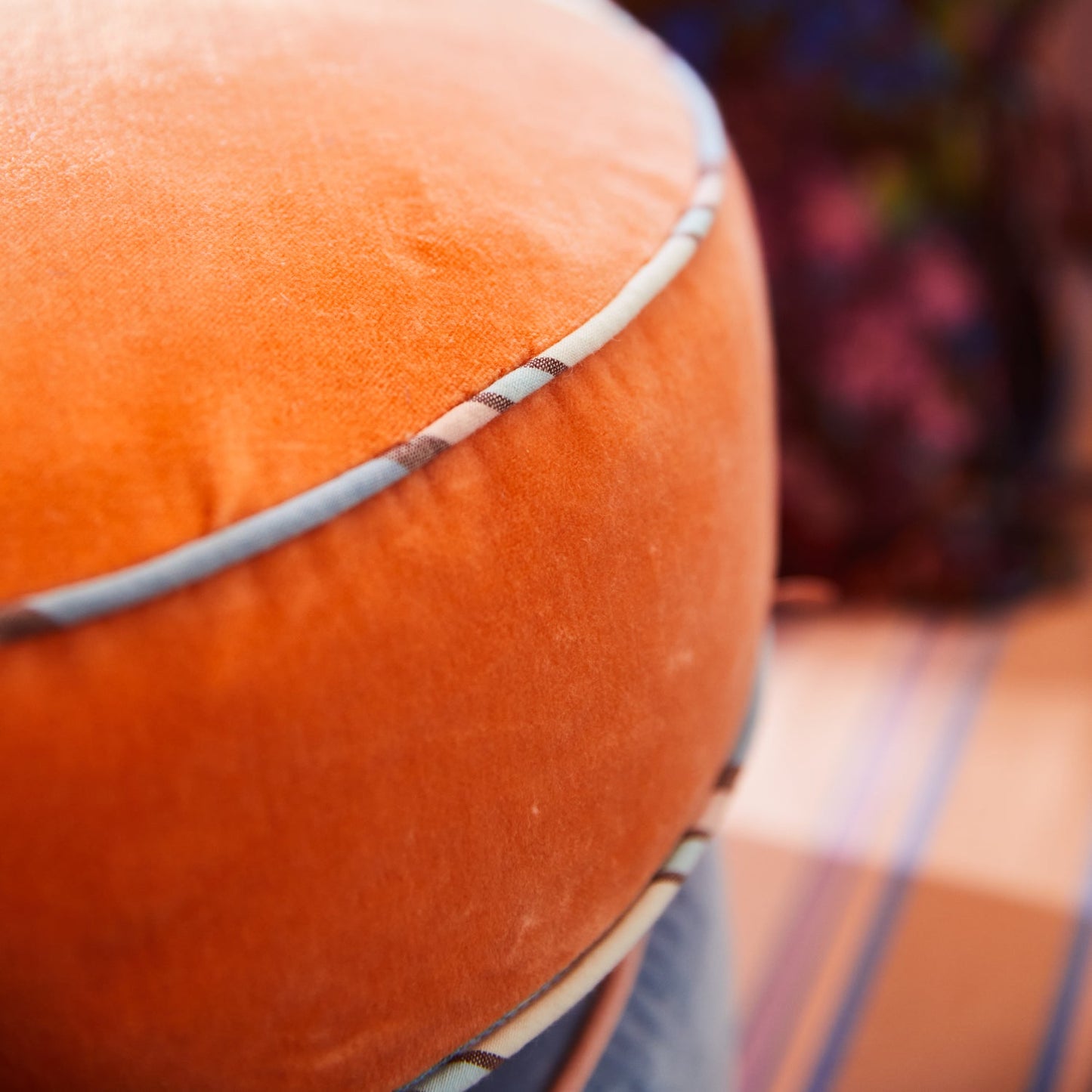Sage X Clare - Castilo Round Velvet Cushions