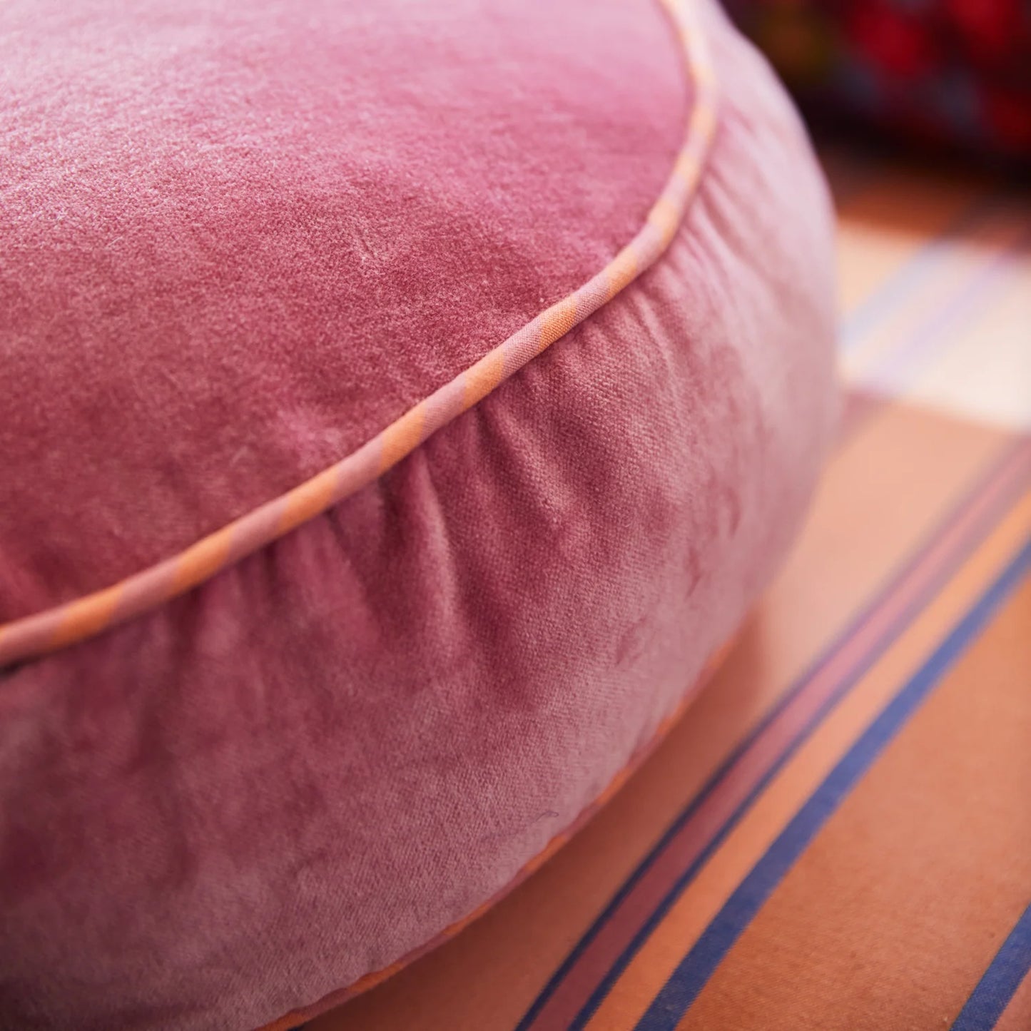Sage X Clare - Castilo Round Velvet Cushions