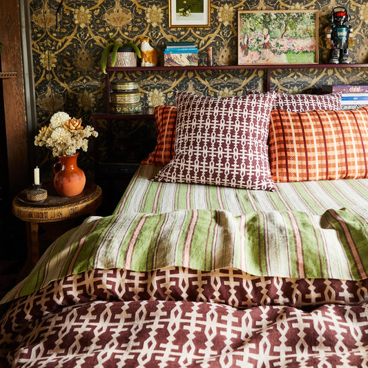 Sage X Clare - Amata Linen Pillowcase Set - Euro