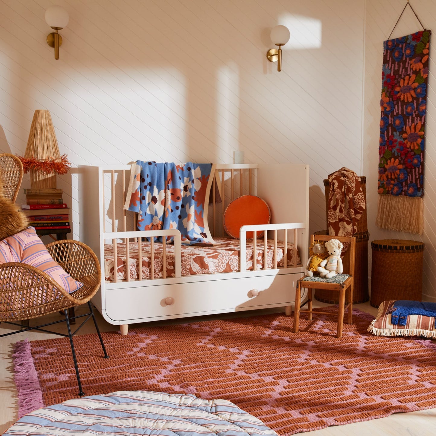 Sage X Clare - Lata Linen Cot Sheet - Fitted