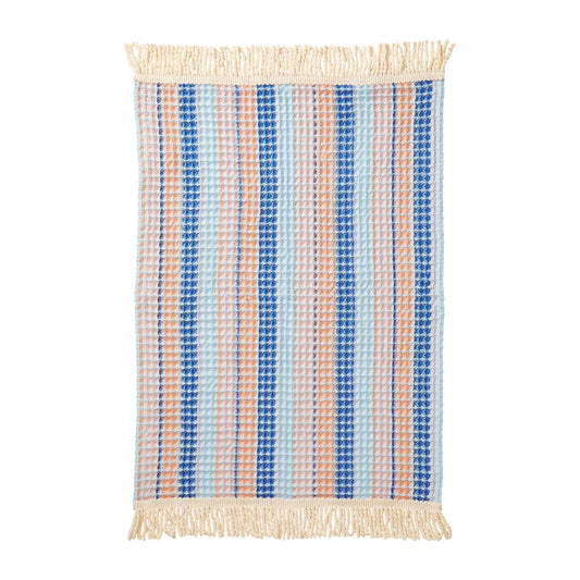Sage X Clare - Kanti Waffle Hand Towel - Ultramarine