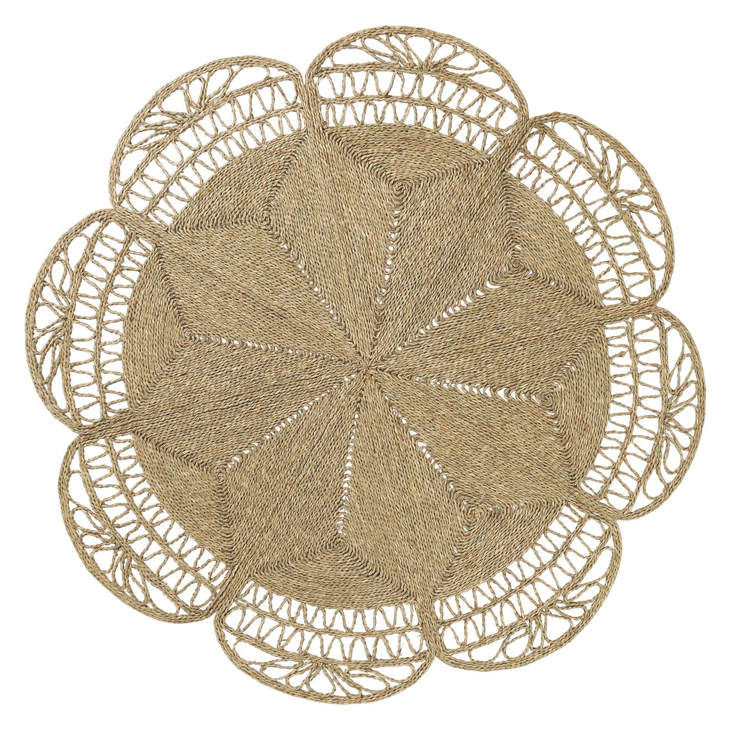Sage X Clare - Sahana Round Seagrass Rug