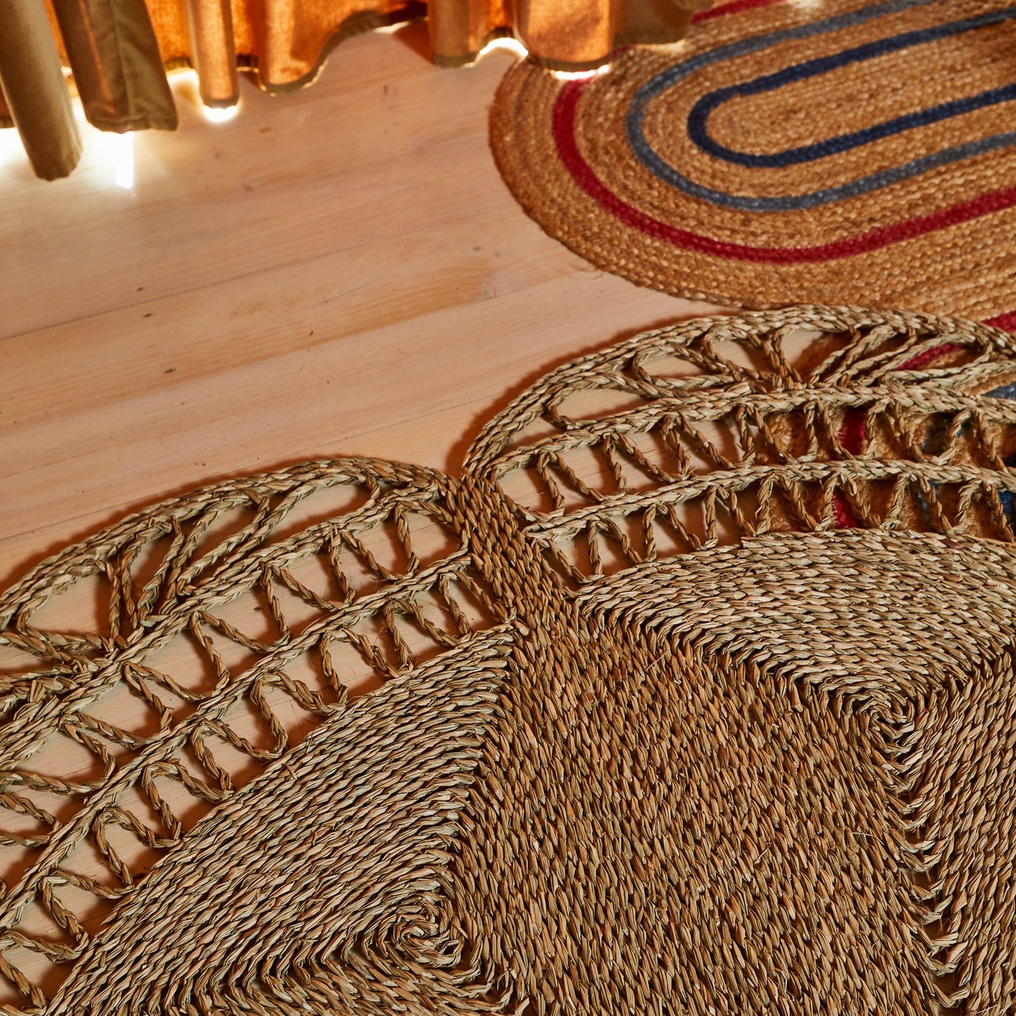 Sage X Clare - Sahana Round Seagrass Rug