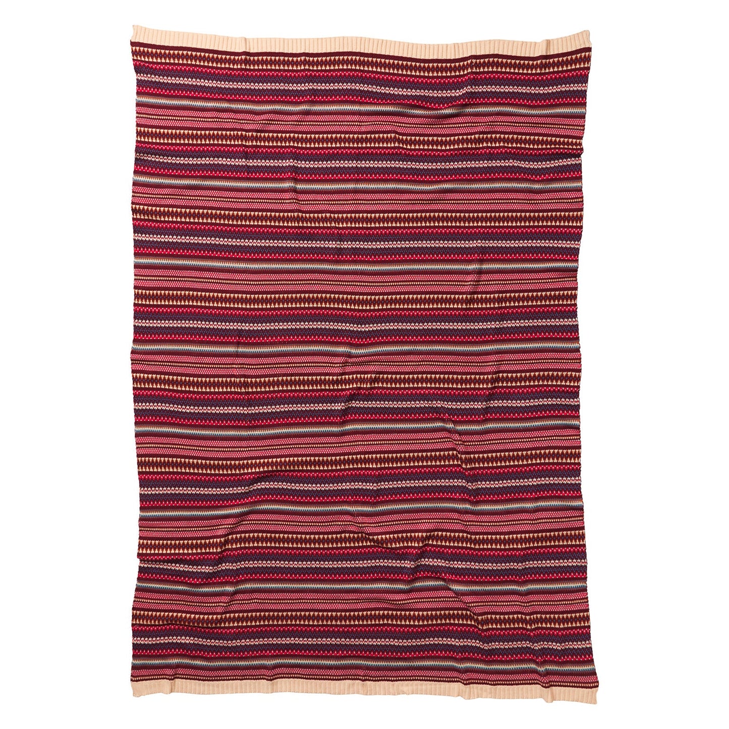 Sage X Clare - Arlette Knit Blanket - Scarlet