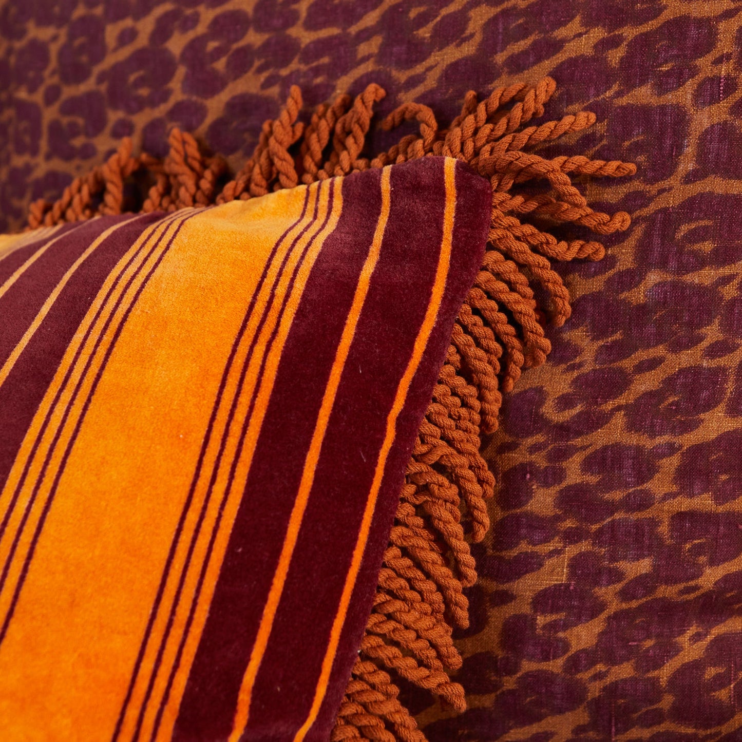 Sage X Clare - Brigitte Velvet Cushion - Kent